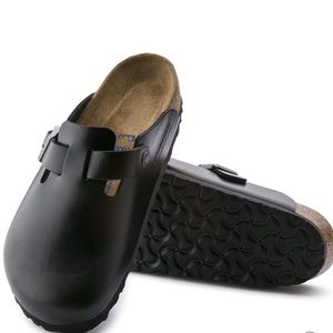 Boston Black Birkenstocks
